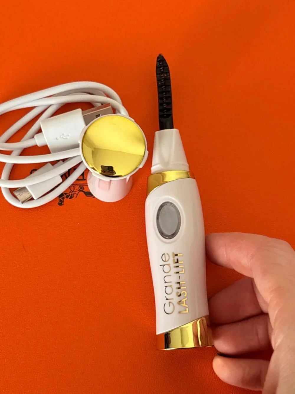 Grande Cosmetics Grande LASH-LIFT Heated Lash Curler with USB Charger
